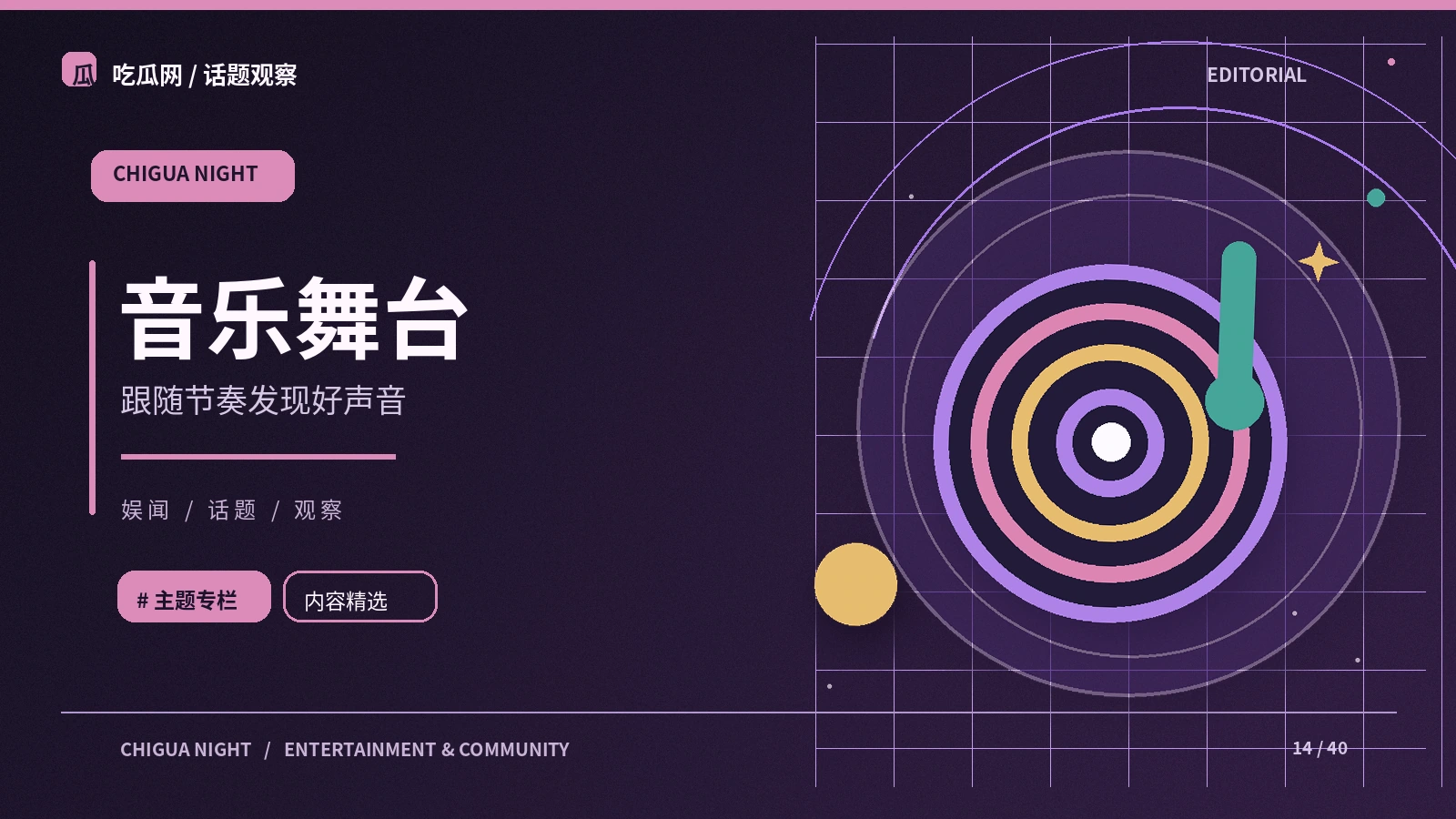 音乐与舞台栏目图